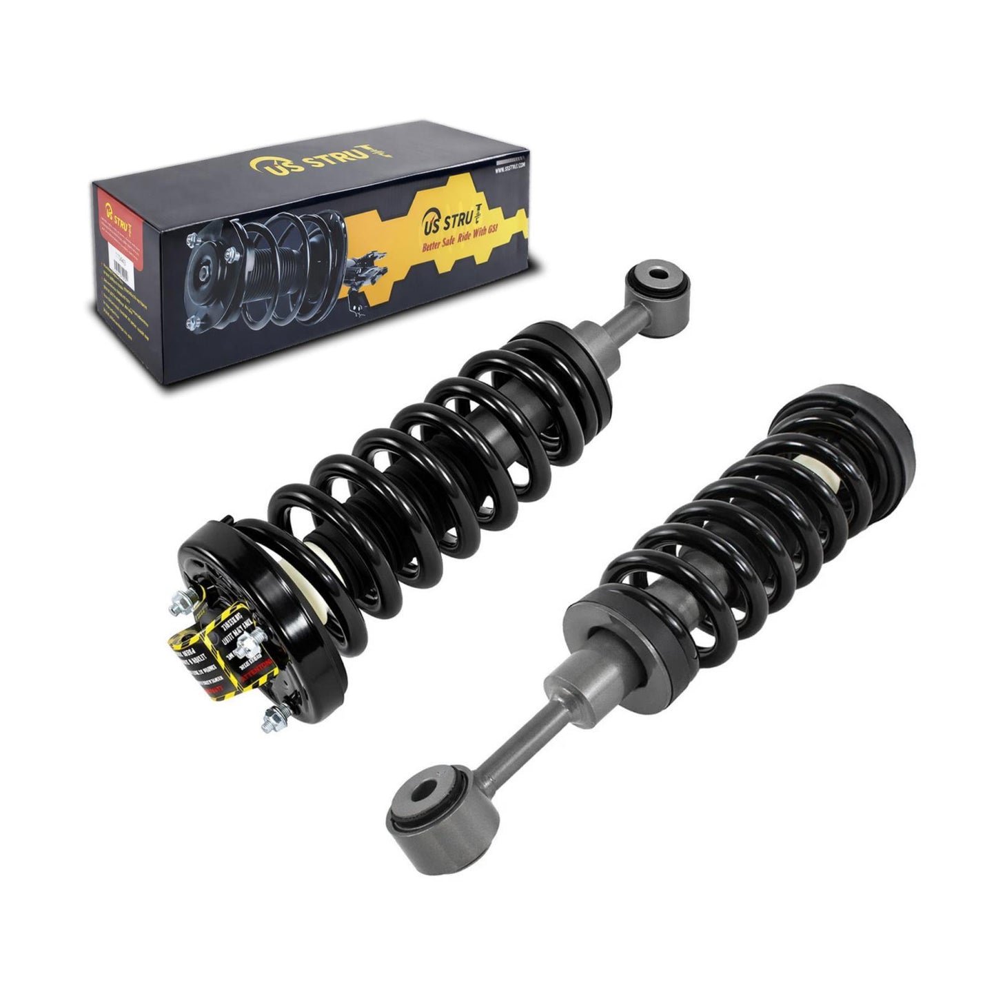 Front Pair Complete Strut & Shock Assembly for 2004-2008 Ford F-150