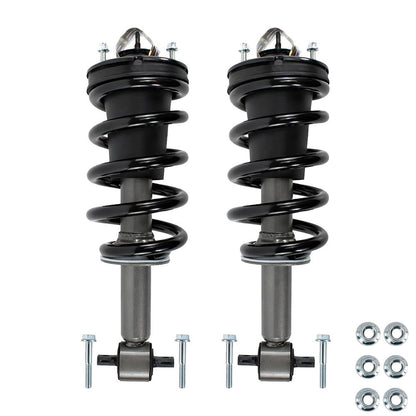 Front Pair Complete Strut & Shock Assembly for 2014-2018 GMC Sierra 1500
