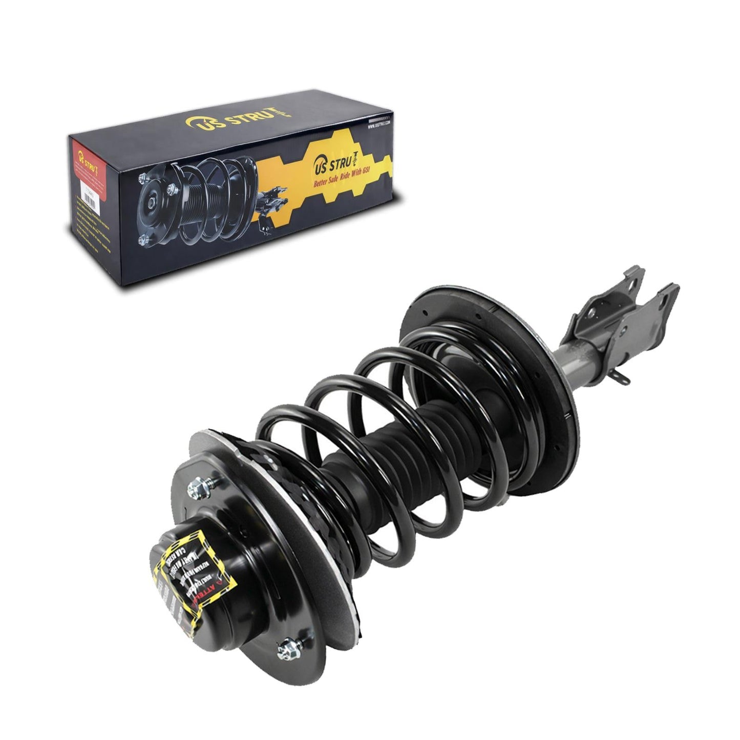 Front Pair Complete Strut & Shock Assembly for 2001-2003 Chrysler Voyager
