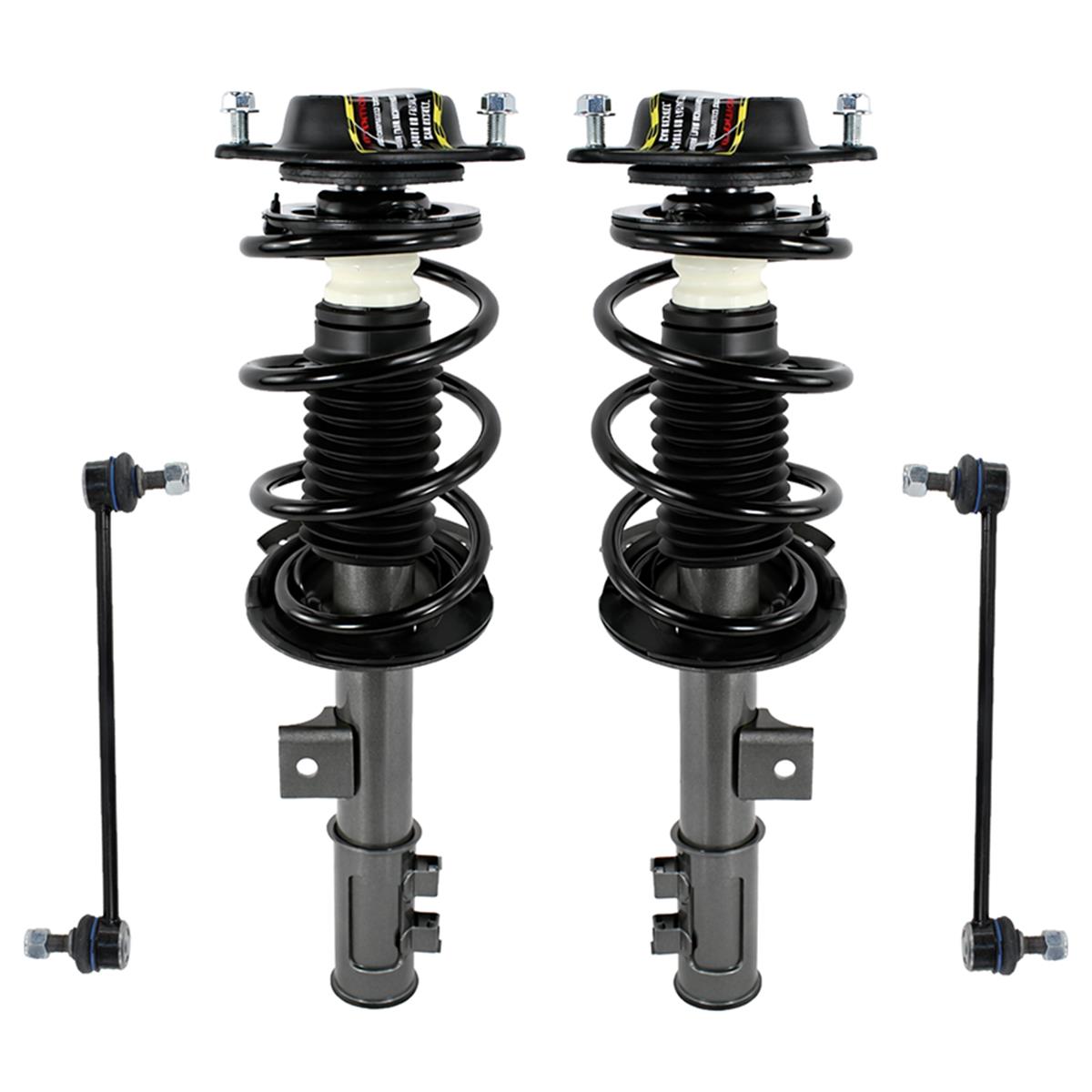 Front Strut & Shock Assembly w/ Stabilizer for 2011-2016 Hyundai Elantra