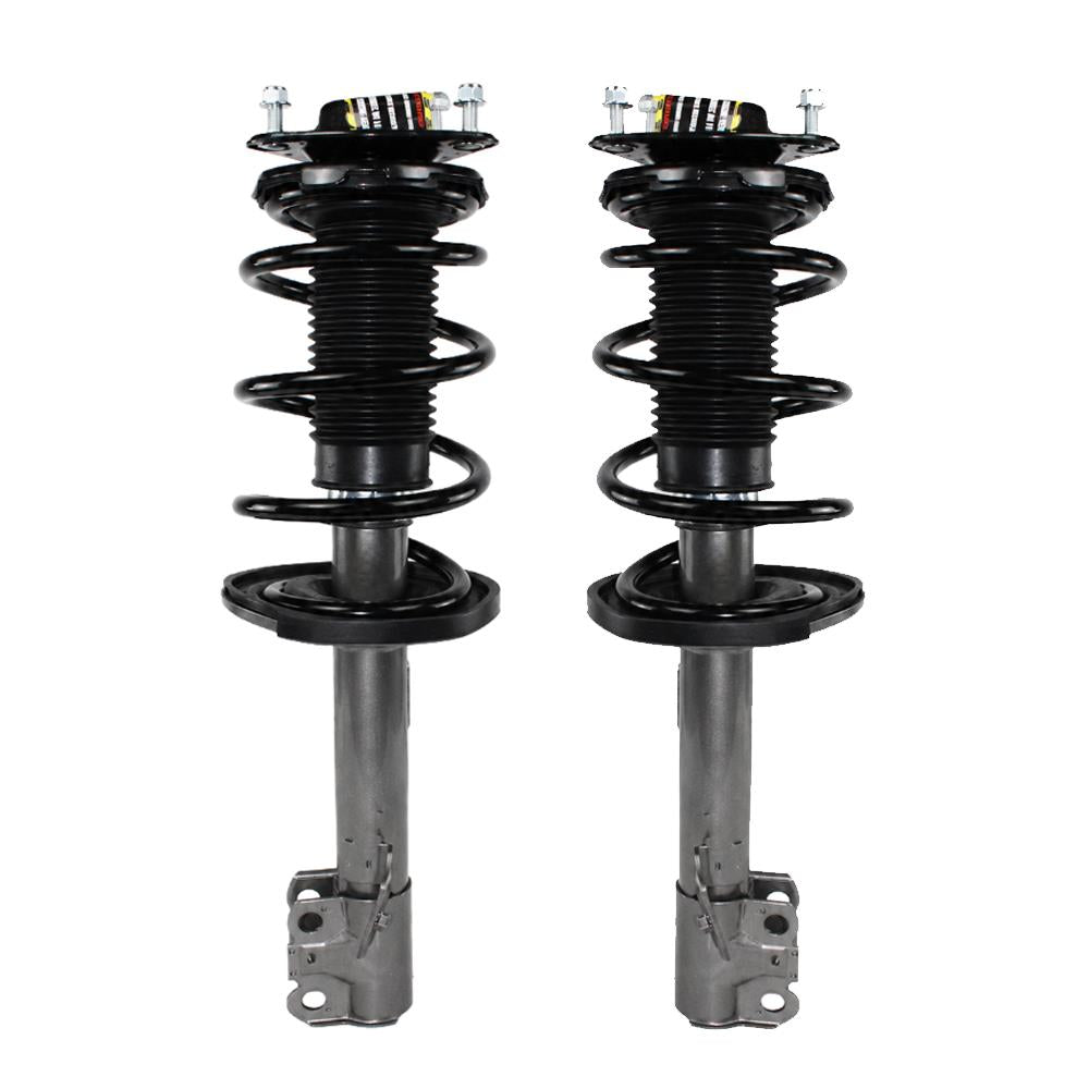 Front Pair Complete Strut & Shock Assembly for 2011-2014 Toyota Sienna