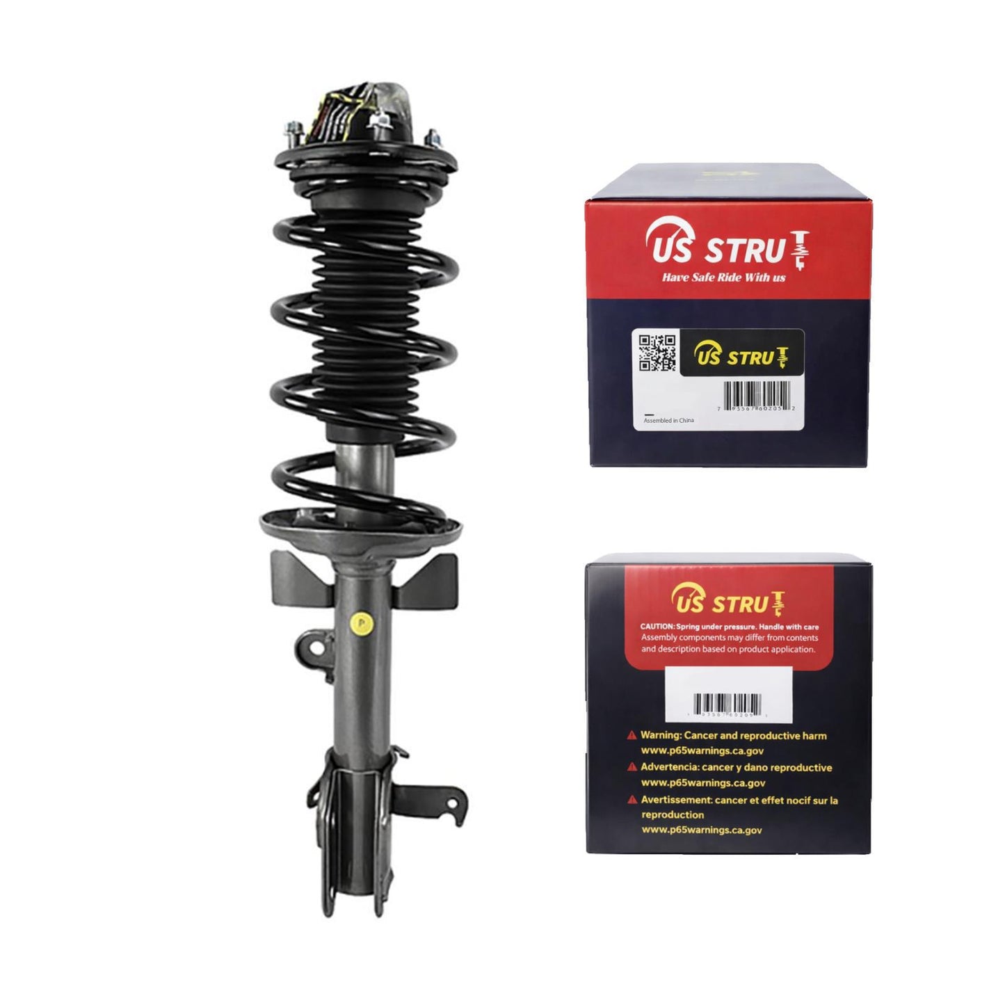 Front Passenger Complete Strut & Shock Assembly for 2013-2017 Honda Odyssey