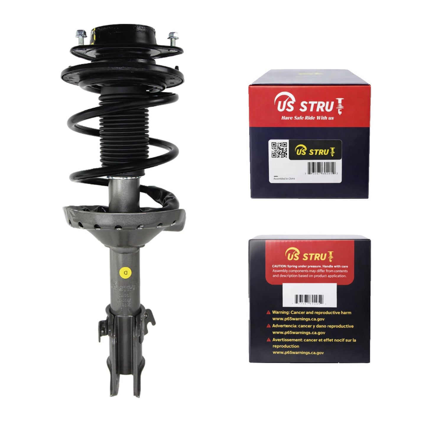 Front Driver Complete Strut & Shock Assembly for 2005-2009 Subaru Legacy