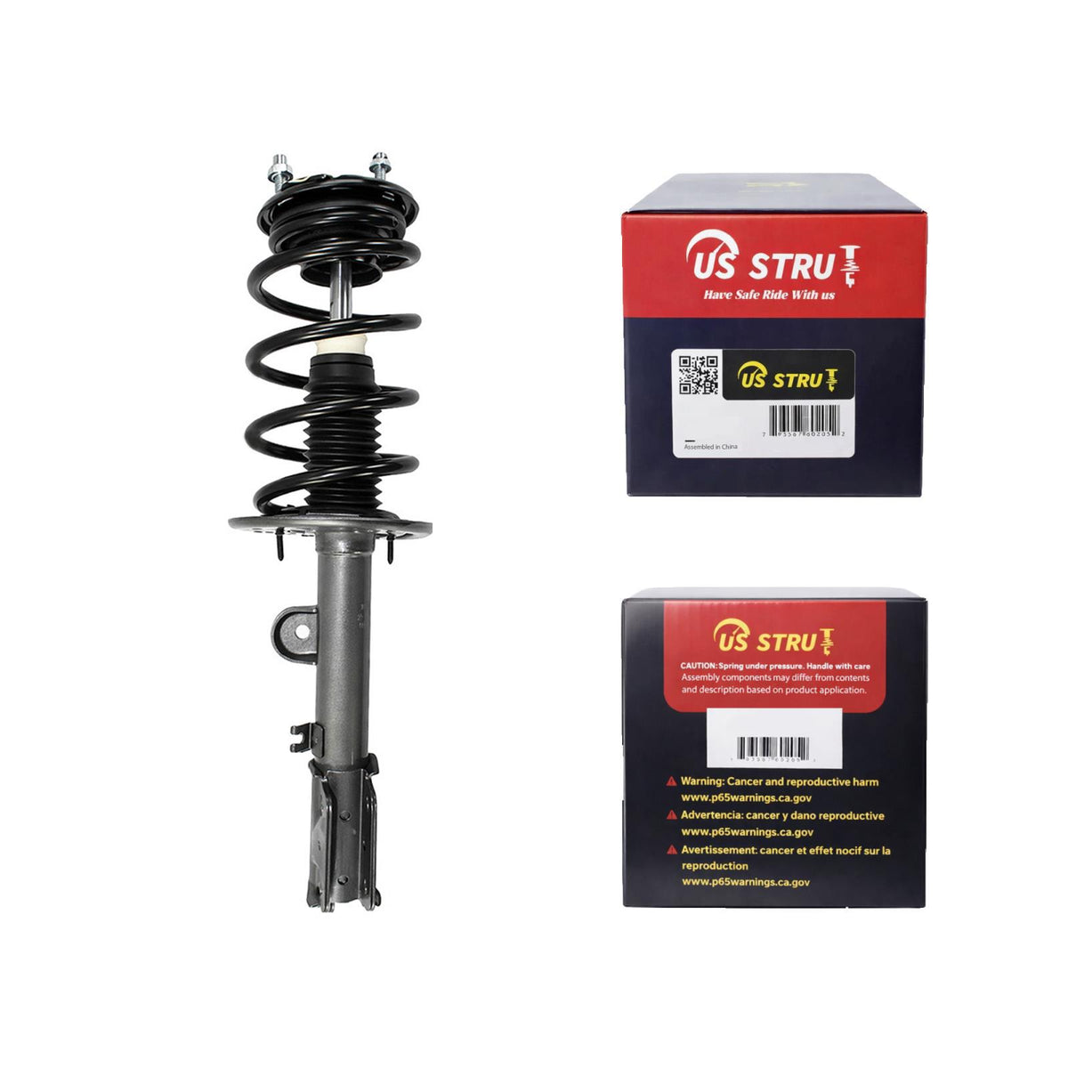 Front Passenger Complete Strut & Shock Assembly for 2013-2019 Ford Explorer
