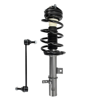 Front Pair Strut & Shock Assembly w/ Stabilizer for 2009-2019 Dodge Journey