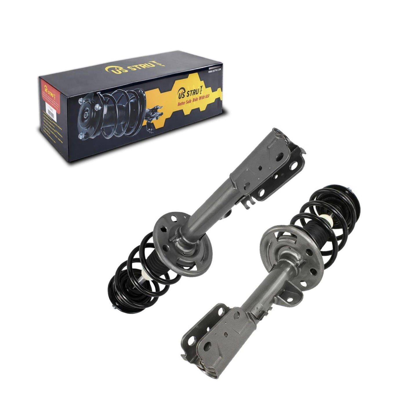 Front Pair Complete Strut & Shock Assembly for 2013-2019 Ford Explorer 3.5L