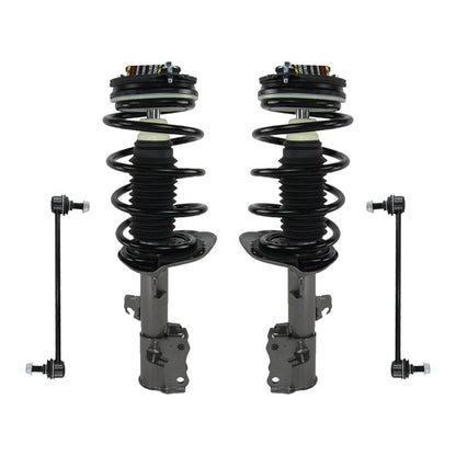 Front Pair Strut & Shock Assembly w/ Stabilizer for 2014-2019 Nissan Sentra