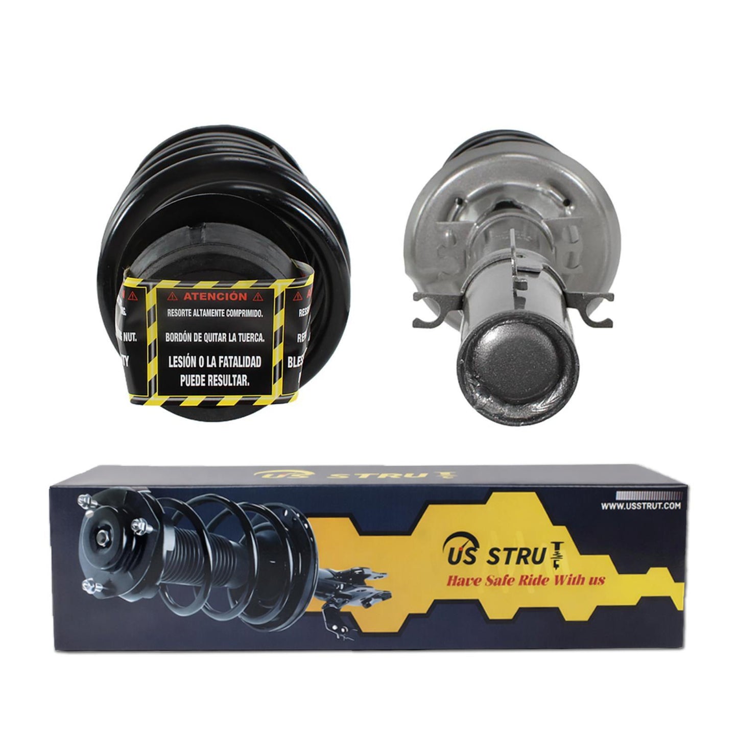 Front Complete Strut & Shock Assembly for 2007-2010 Volkswagen Golf City