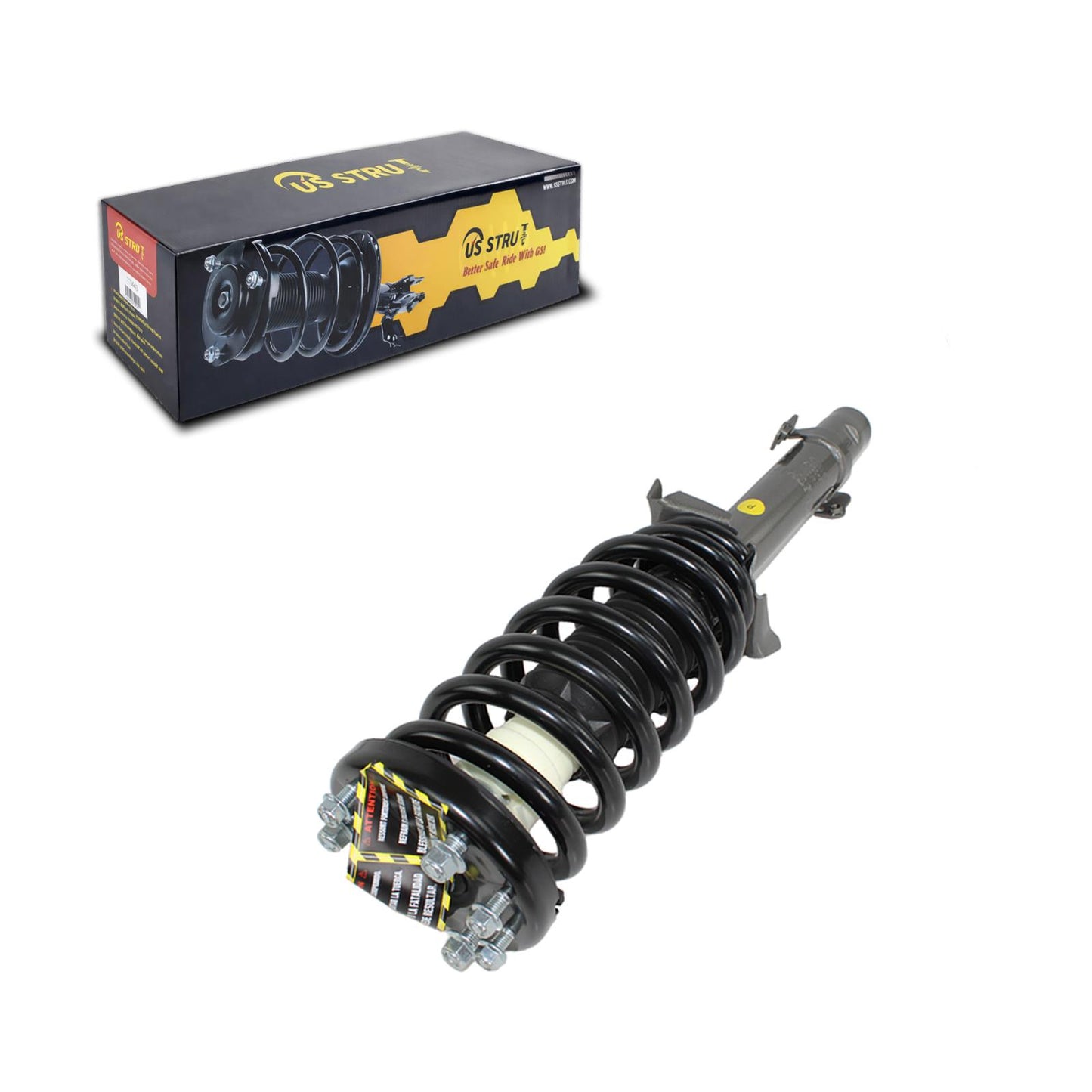 Front Driver Complete Strut & Shock Assembly for 2008-2012 Honda Accord