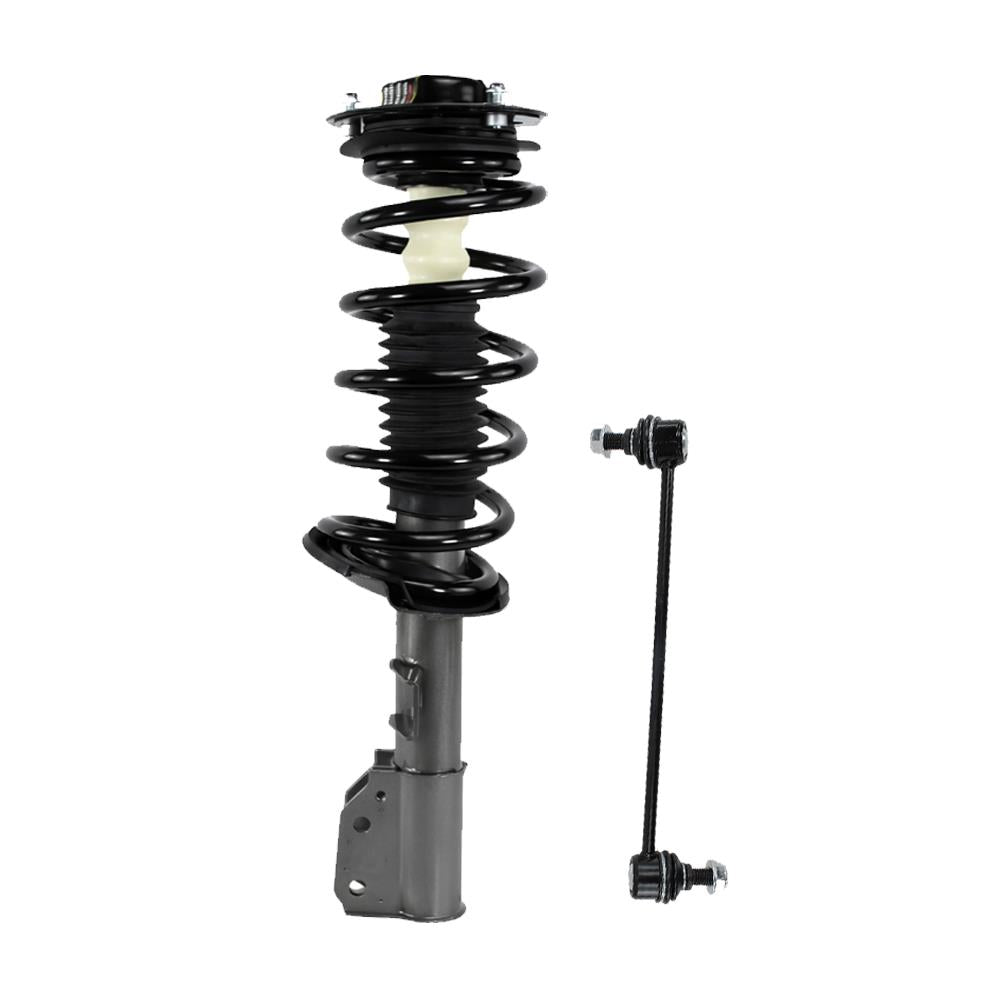 Front Pair Strut & Shock Assembly w/ Stabilizer for 2010-2017 Chevy Equinox