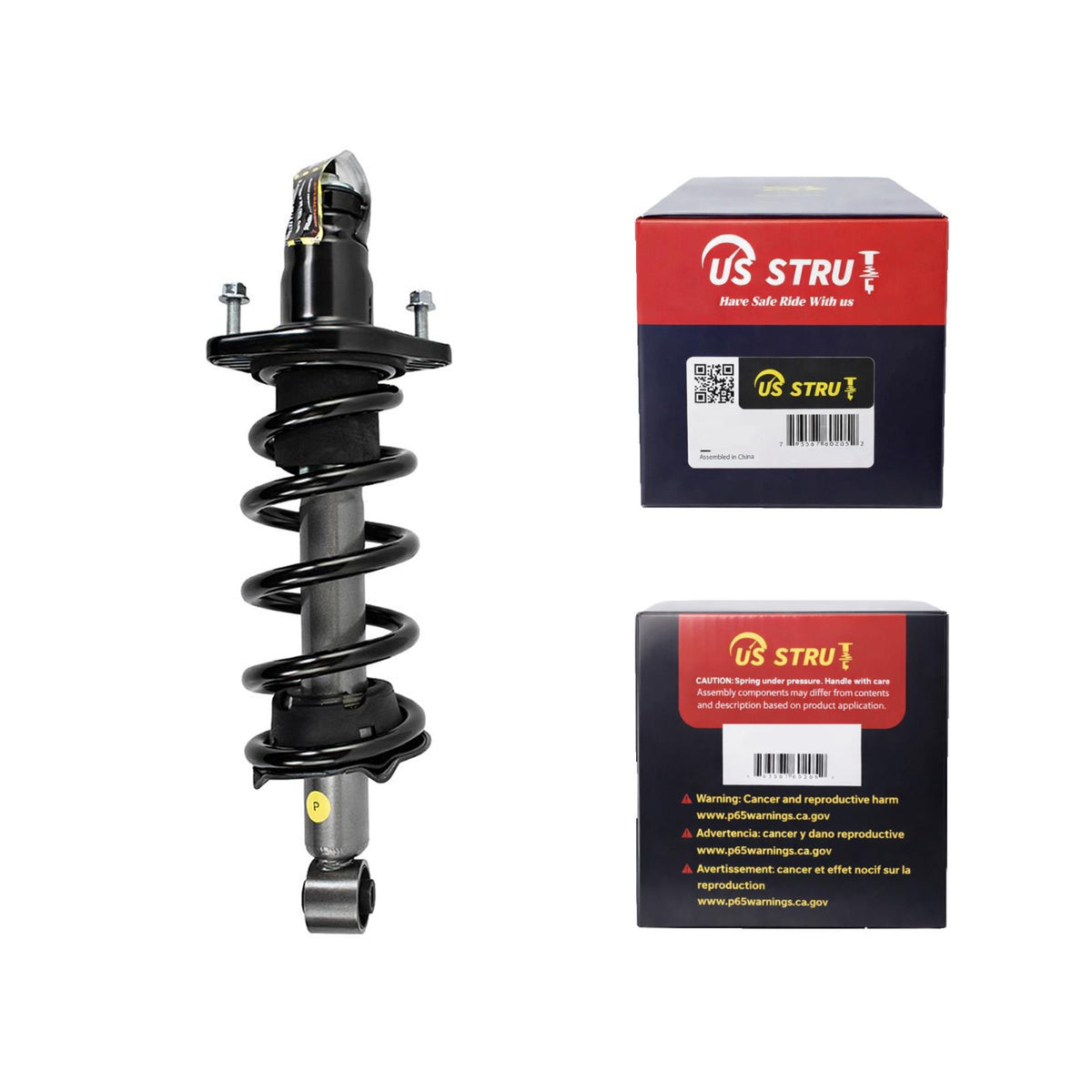 Rear Passenger Complete Strut & Shock Assembly for 2007-2011 Honda CR-V