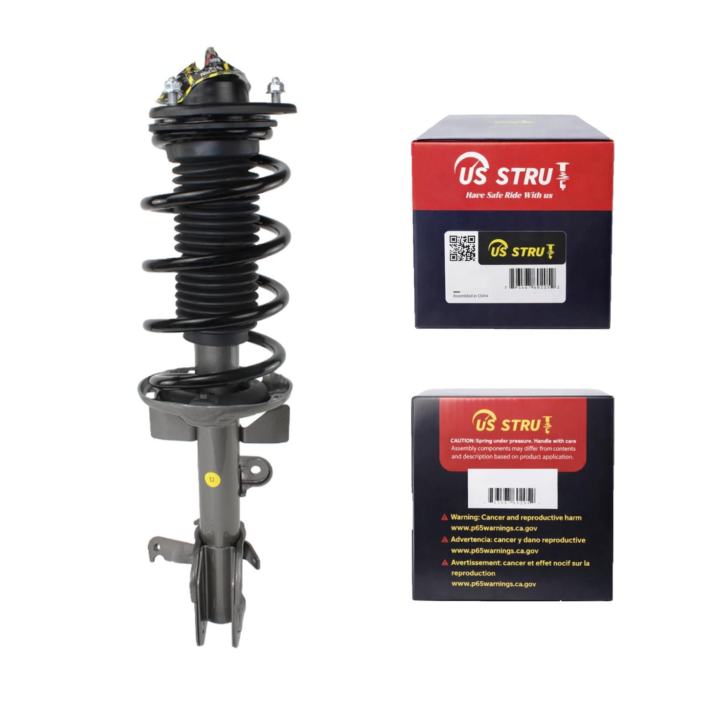 Front Driver Complete Strut & Shock Assembly for 2013-2017 Honda Odyssey