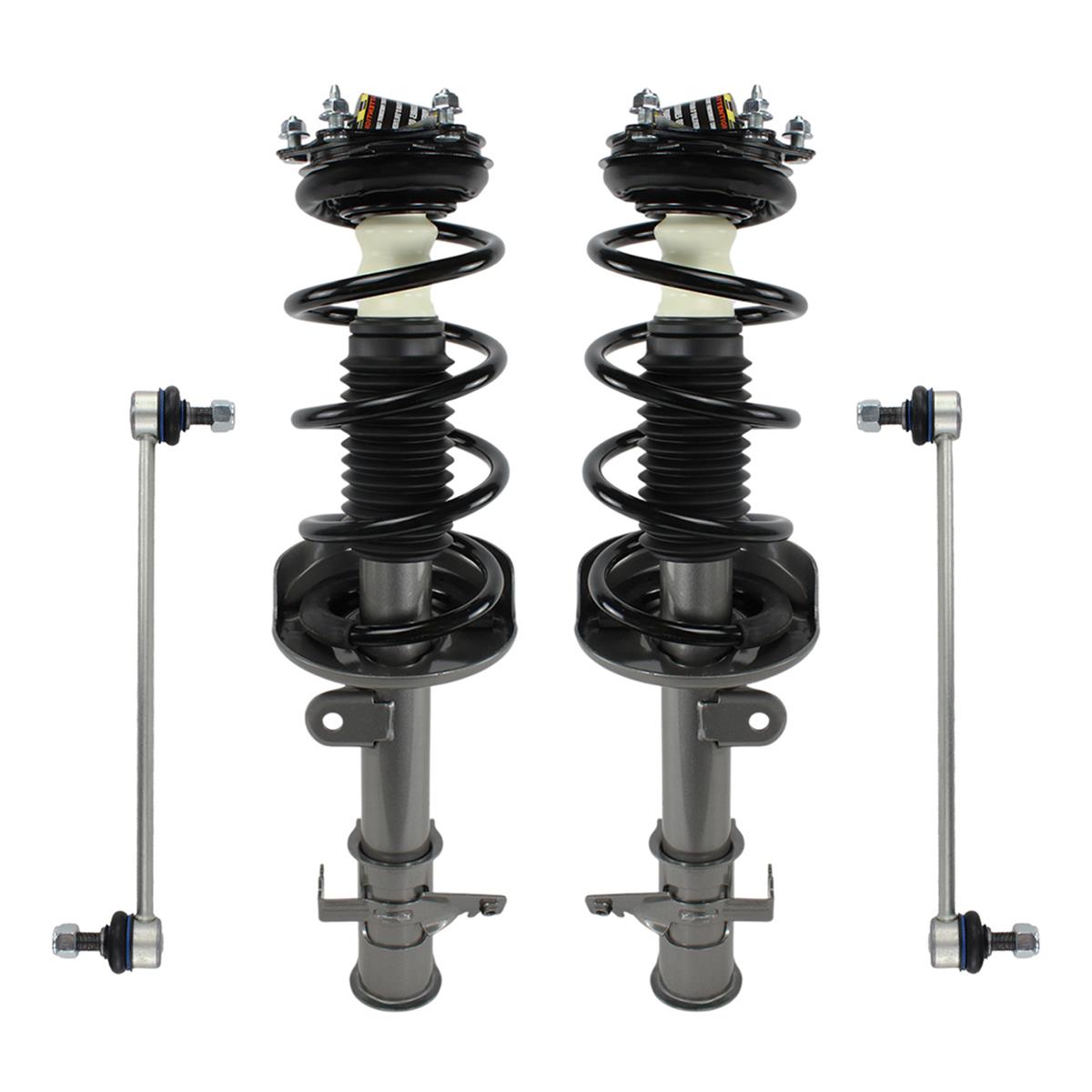 Front Pair Strut & Shock Assembly w/ Stabilizer for 2007-2014 Honda CR-V