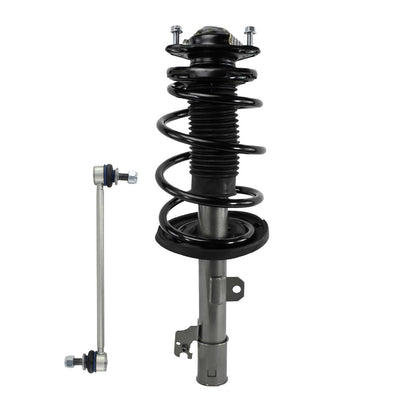 Front Pair Strut & Shock Assembly w/ Stabilizer for 2011-2014 Toyota Sienna