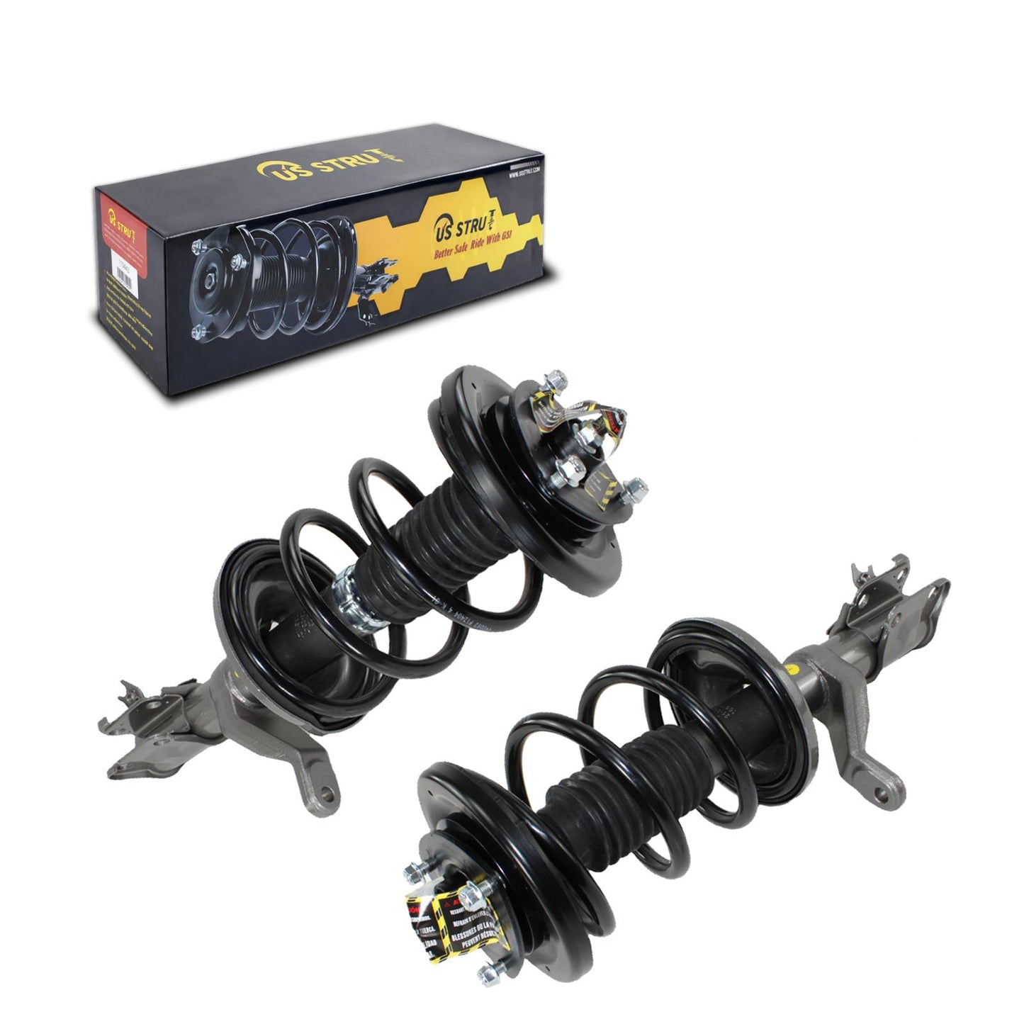 Front Pair Complete Strut & Shock Assembly for 2002-2006 Honda CR-V