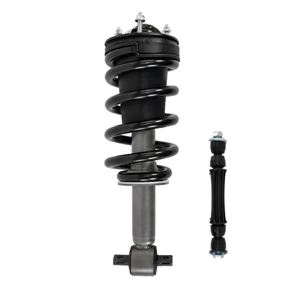 Front Pair Strut & Shock Assembly w/ Stabilizer for 2007-2013 GMC Sierra 1500