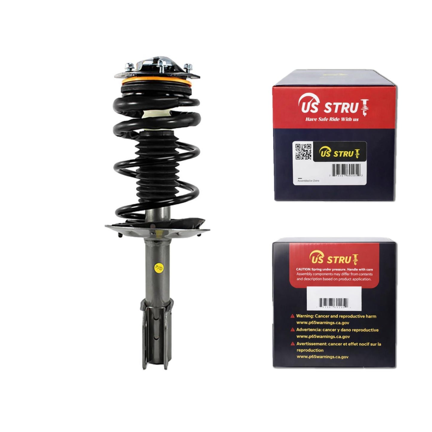 Front Pair Complete Strut & Shock Assembly for 1997-2004 Buick Regal 3.8L