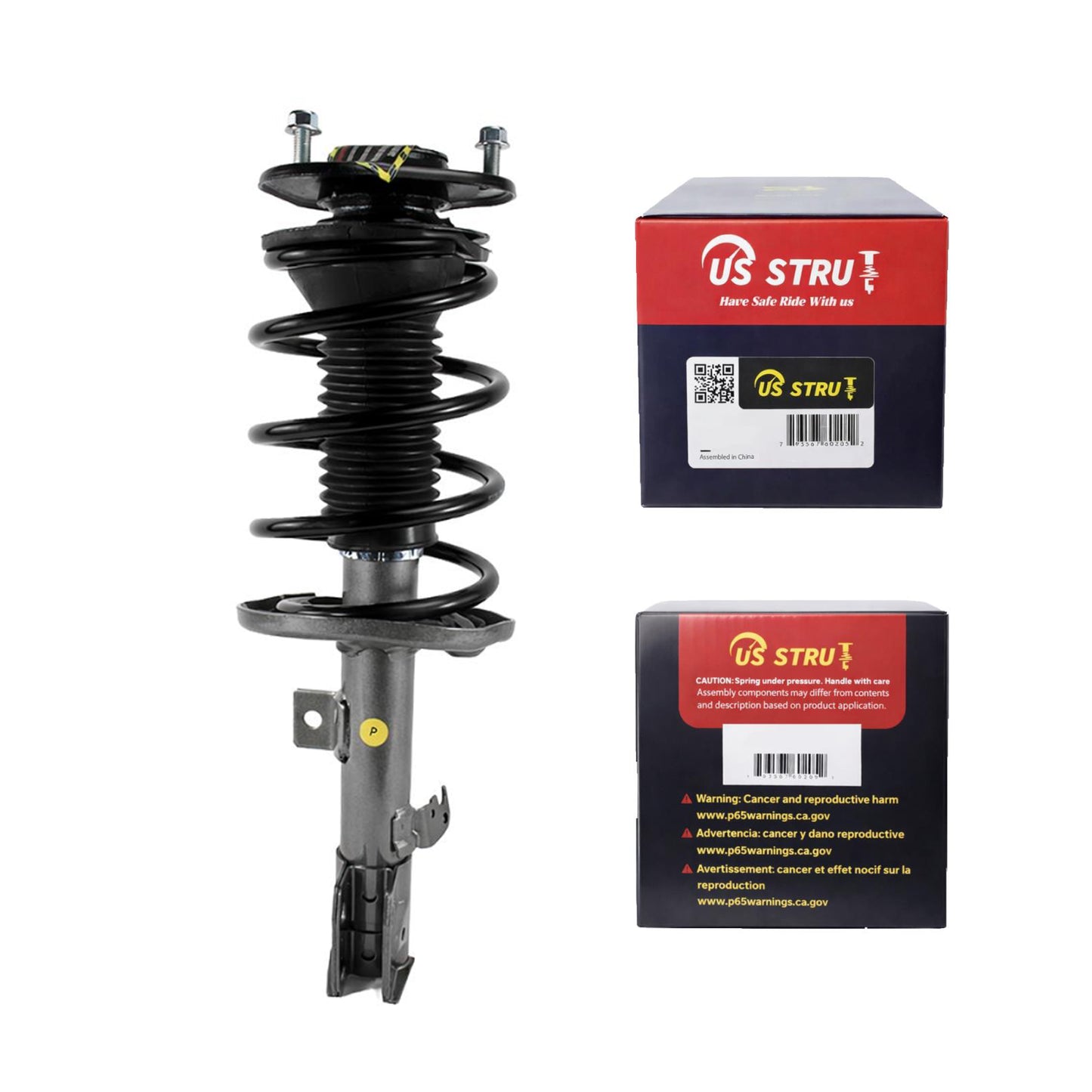 Complete Strut & Coil Spring Assembly for 2014-2019 Toyota Corolla