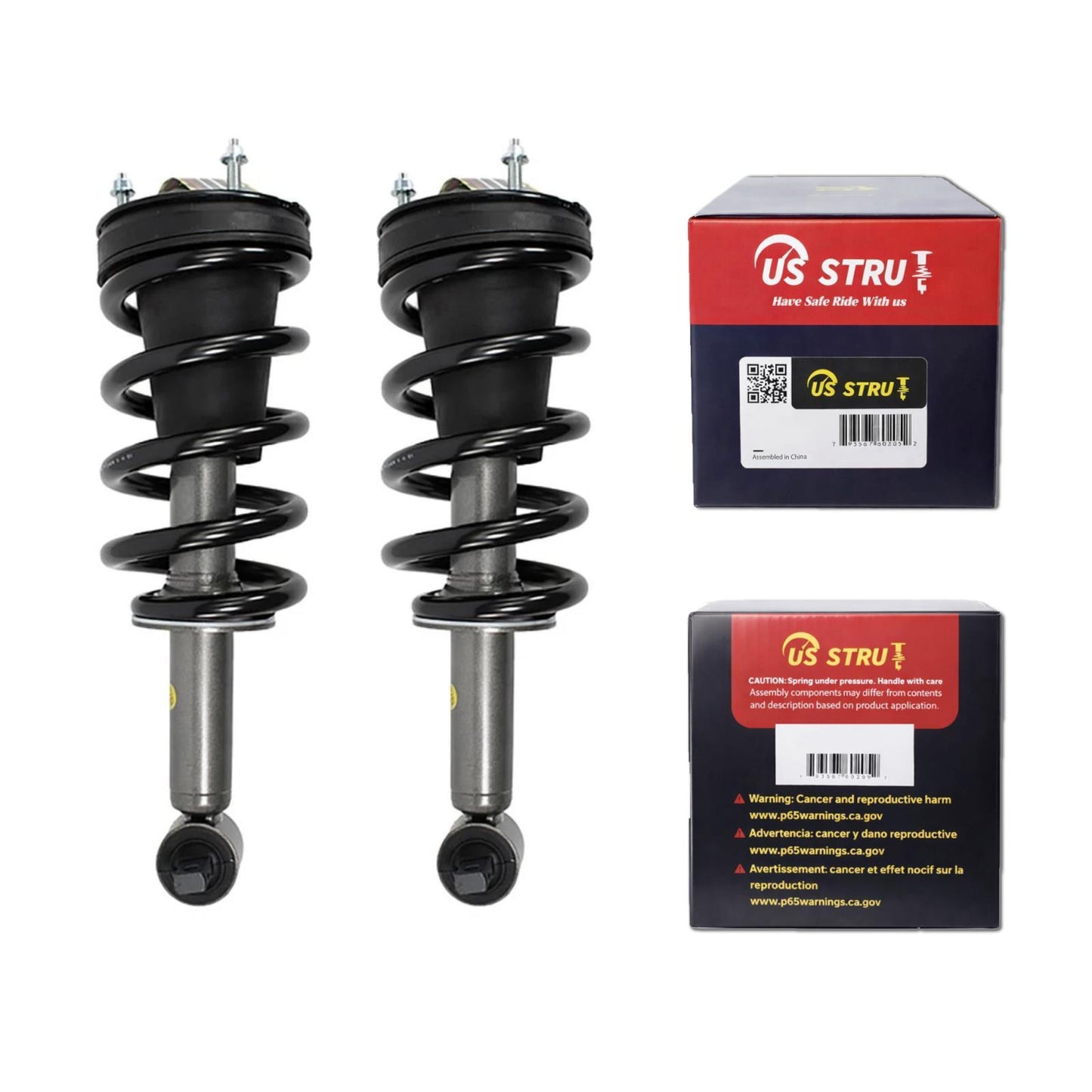 Front Complete Strut & Shock Assembly for 2007-2013 Chevy Silverado 1500
