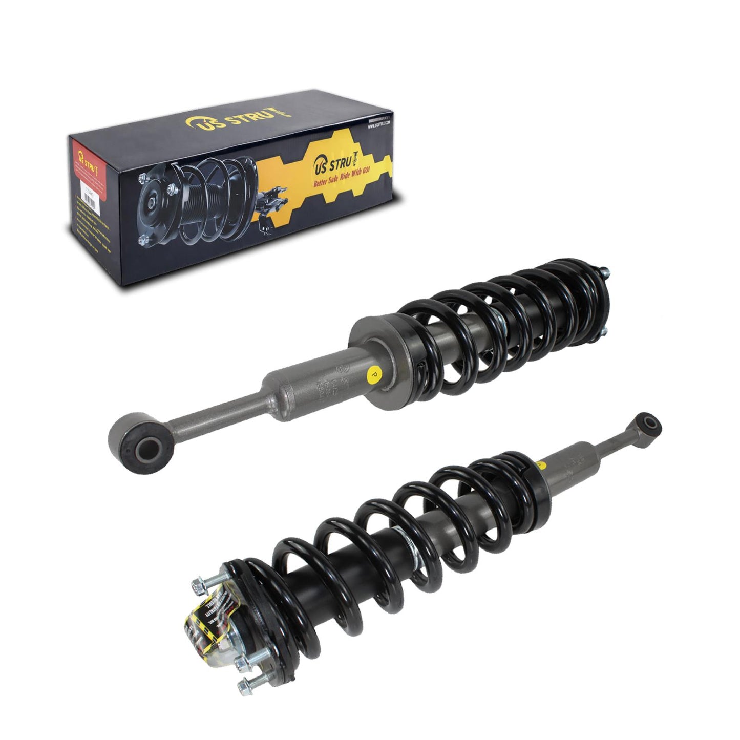 Front Pair Complete Strut & Shock Assembly for 2008-2022 Toyota Sequoia