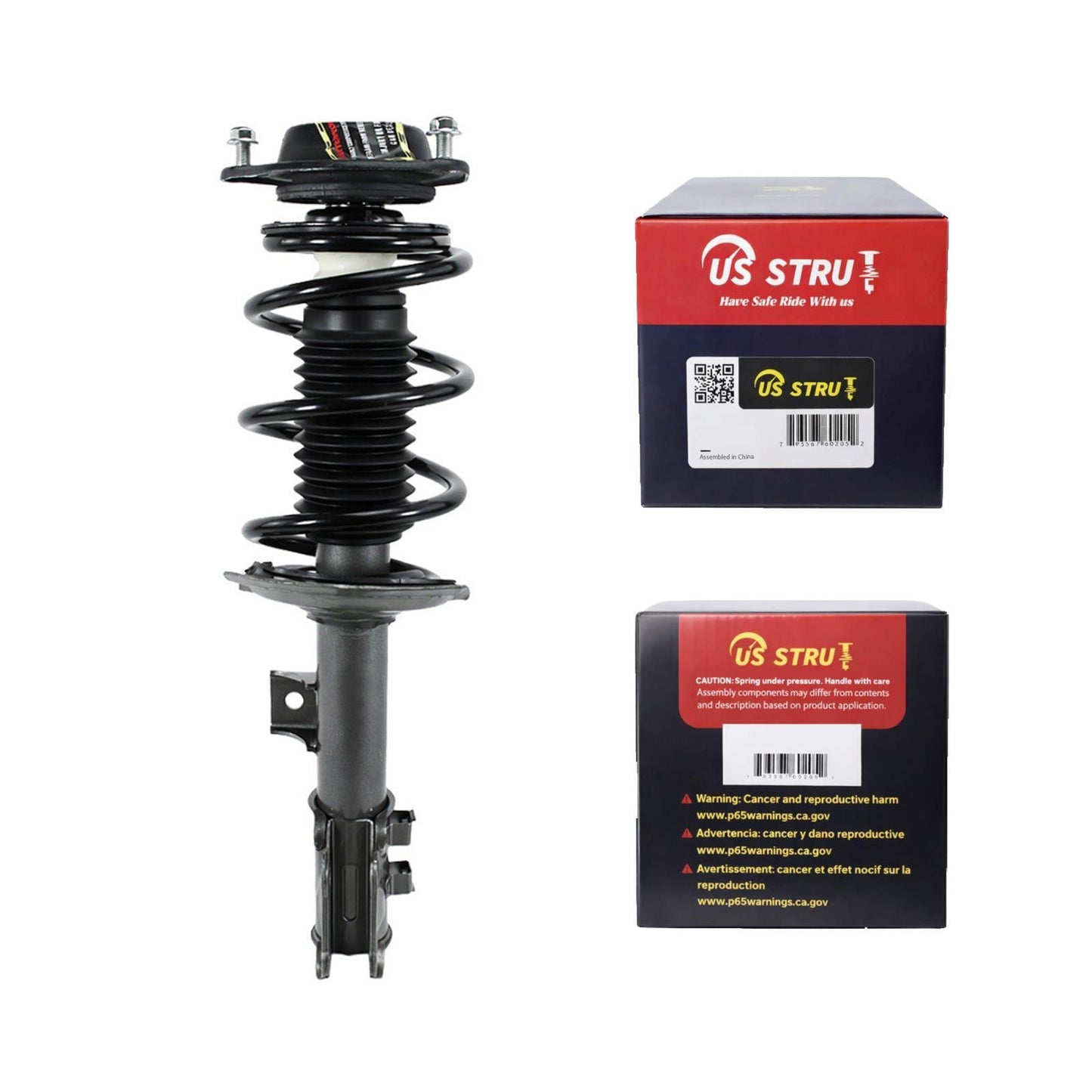 Front Complete Strut & Shock Assembly for 2013-2014 Hyundai Elantra Coupe