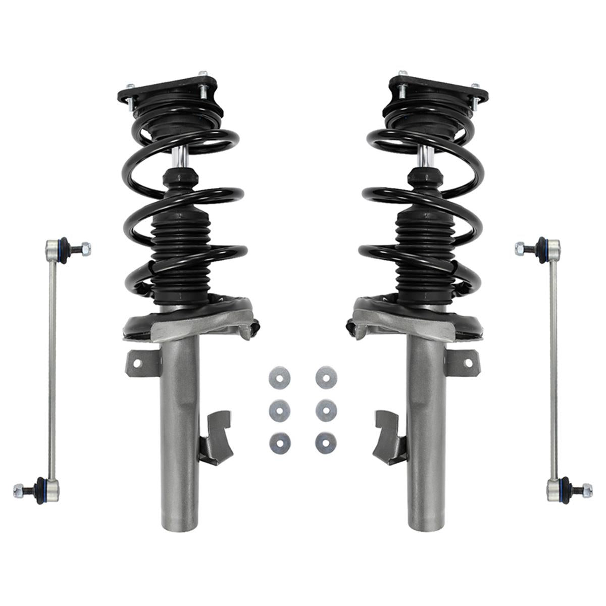 Front Pair Strut & Shock Assembly w/ Stabilizer for 2004-2005 GMC XUV 4.2L