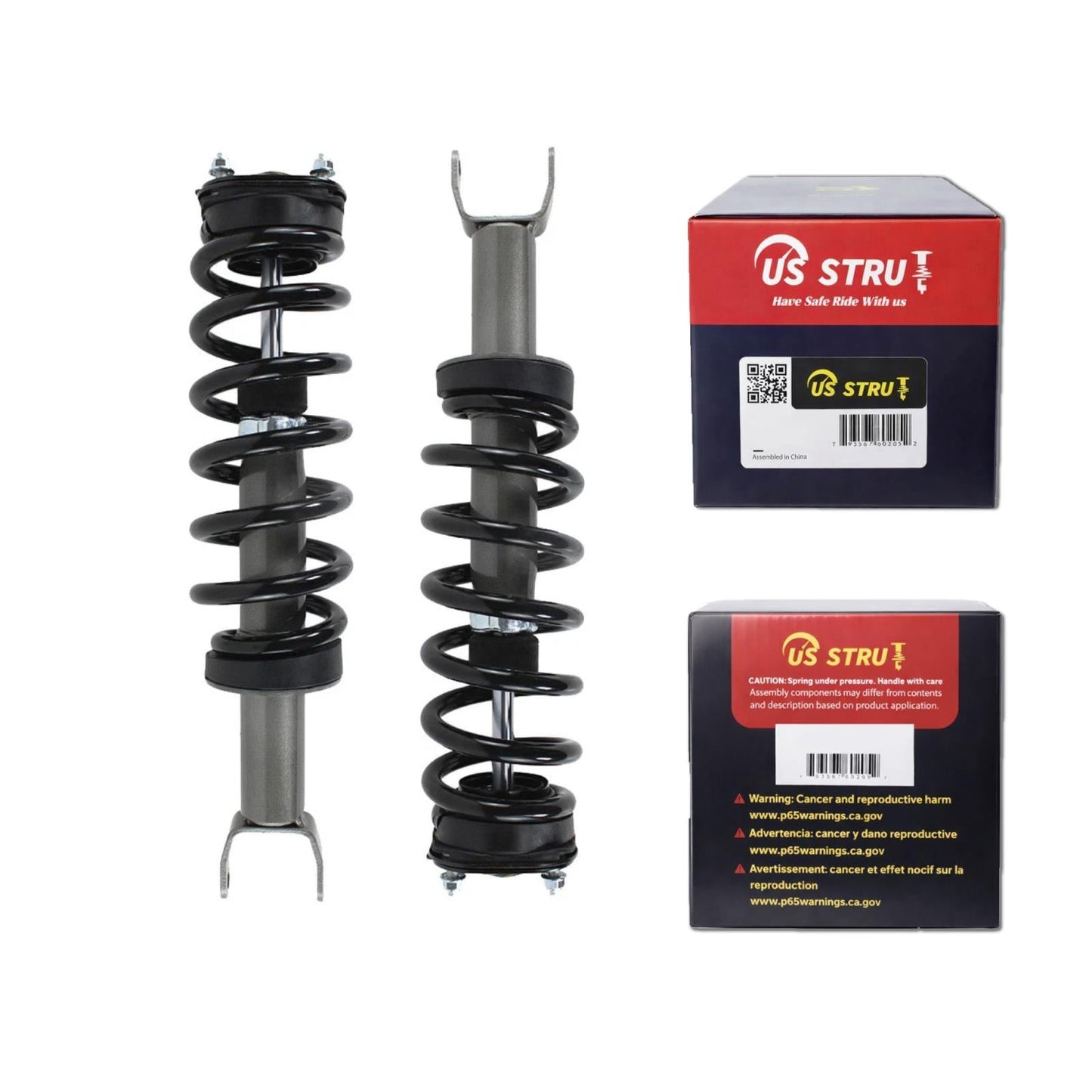 Front Pair Complete Strut & Shock Assembly for 2019-2023 RAM 1500 Classic