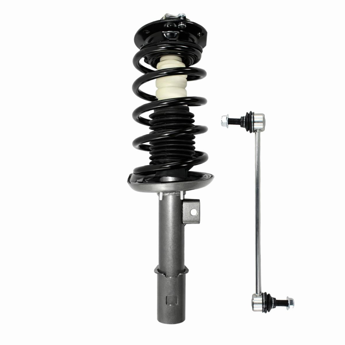 Front Pair Strut & Shock Assembly w/ Stabilizer for 2004-2010 Chevy Malibu