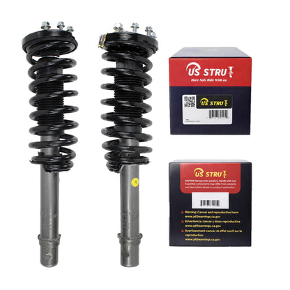 Front Pair Complete Strut & Shock Assembly for 2003-2007 Honda Accord