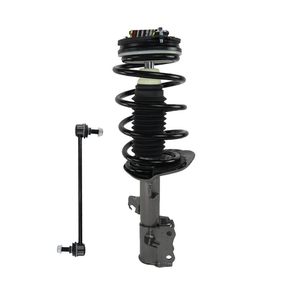 Front Pair Strut & Shock Assembly w/ Stabilizer for 2014-2019 Nissan Sentra