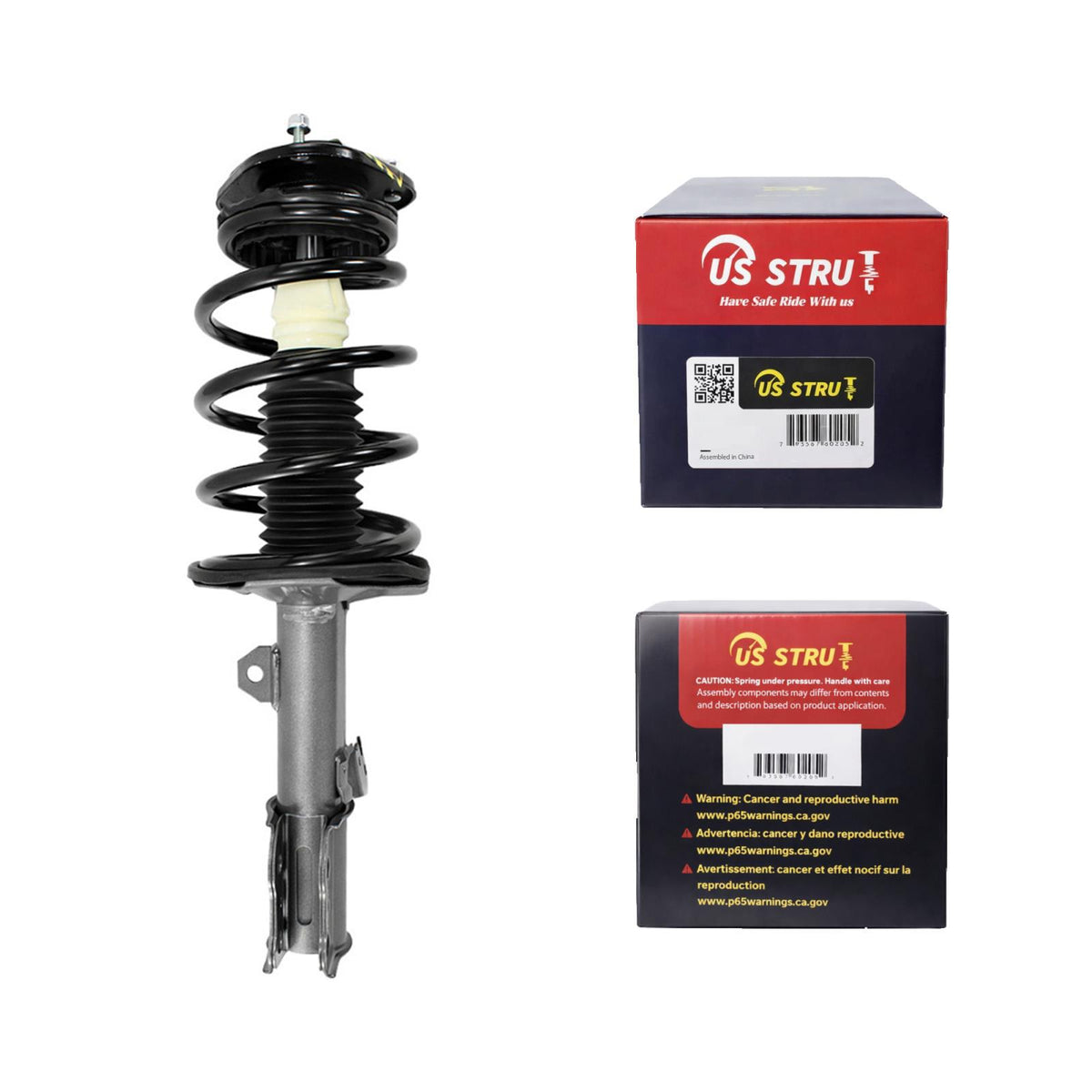 Front Right Complete Strut & Shock Assembly for 2003-2008 Toyota Corolla