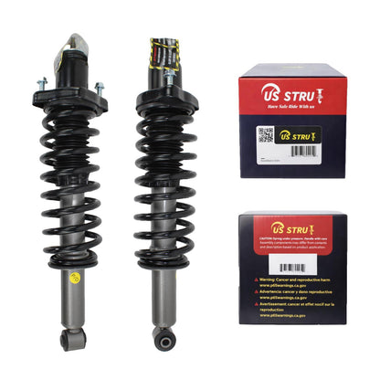 Front Pair Complete Strut & Shock Assembly for 2011-2017 Jeep Compass