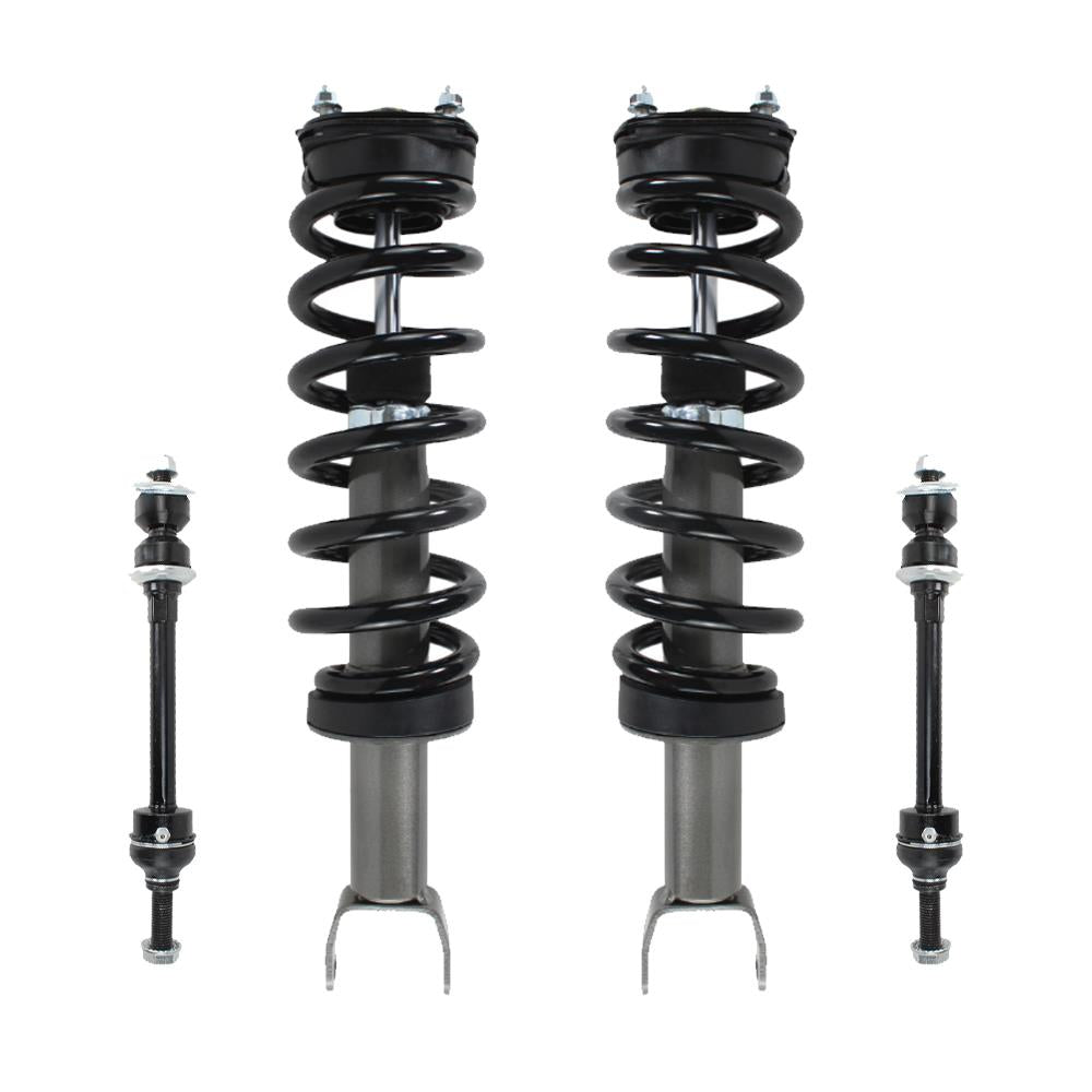 Front Pair Strut & Shock Assembly w/ Stabilizer for 2011-2018 RAM 1500