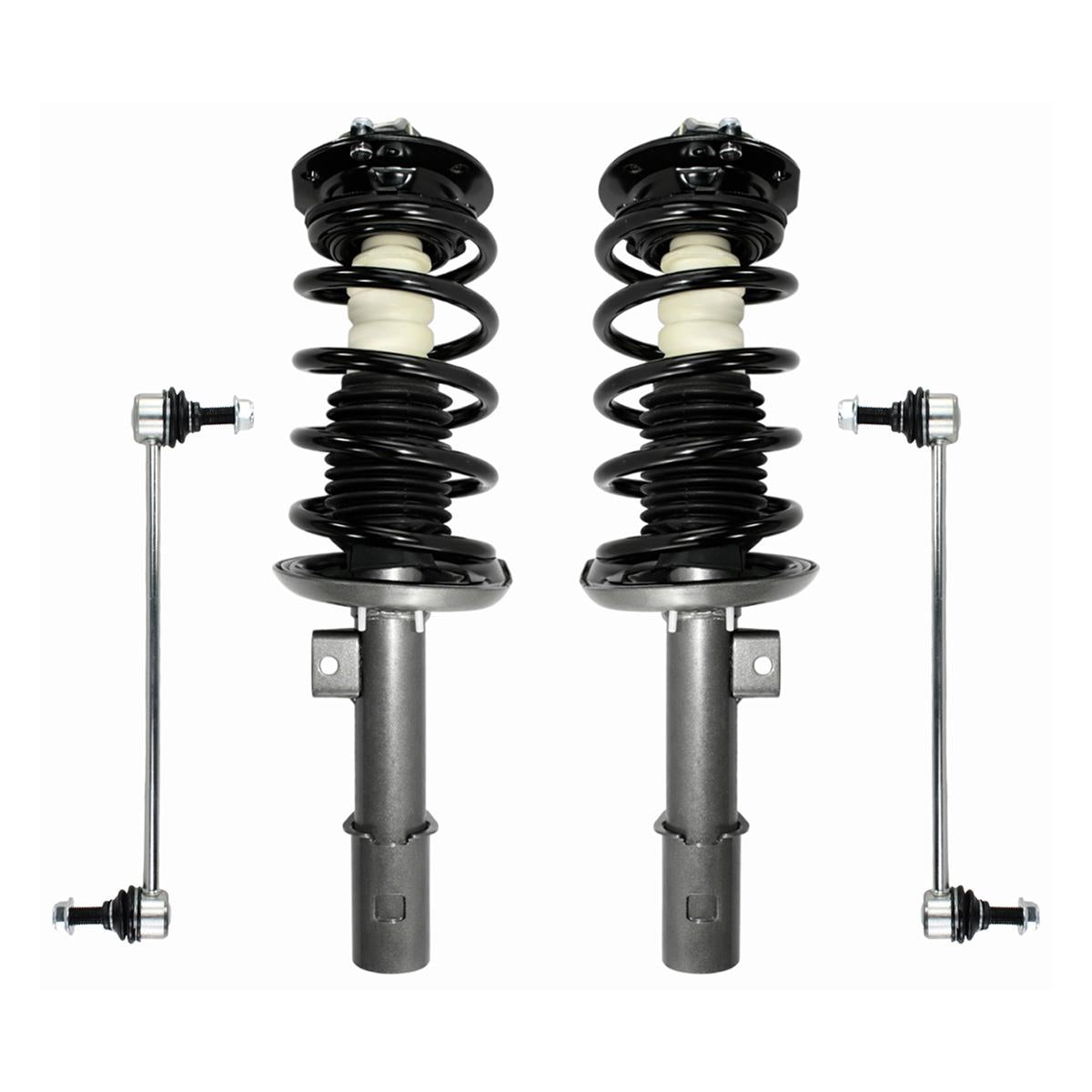 Front Pair Strut & Shock Assembly w/ Stabilizer for 2005-2010 Pontiac G6