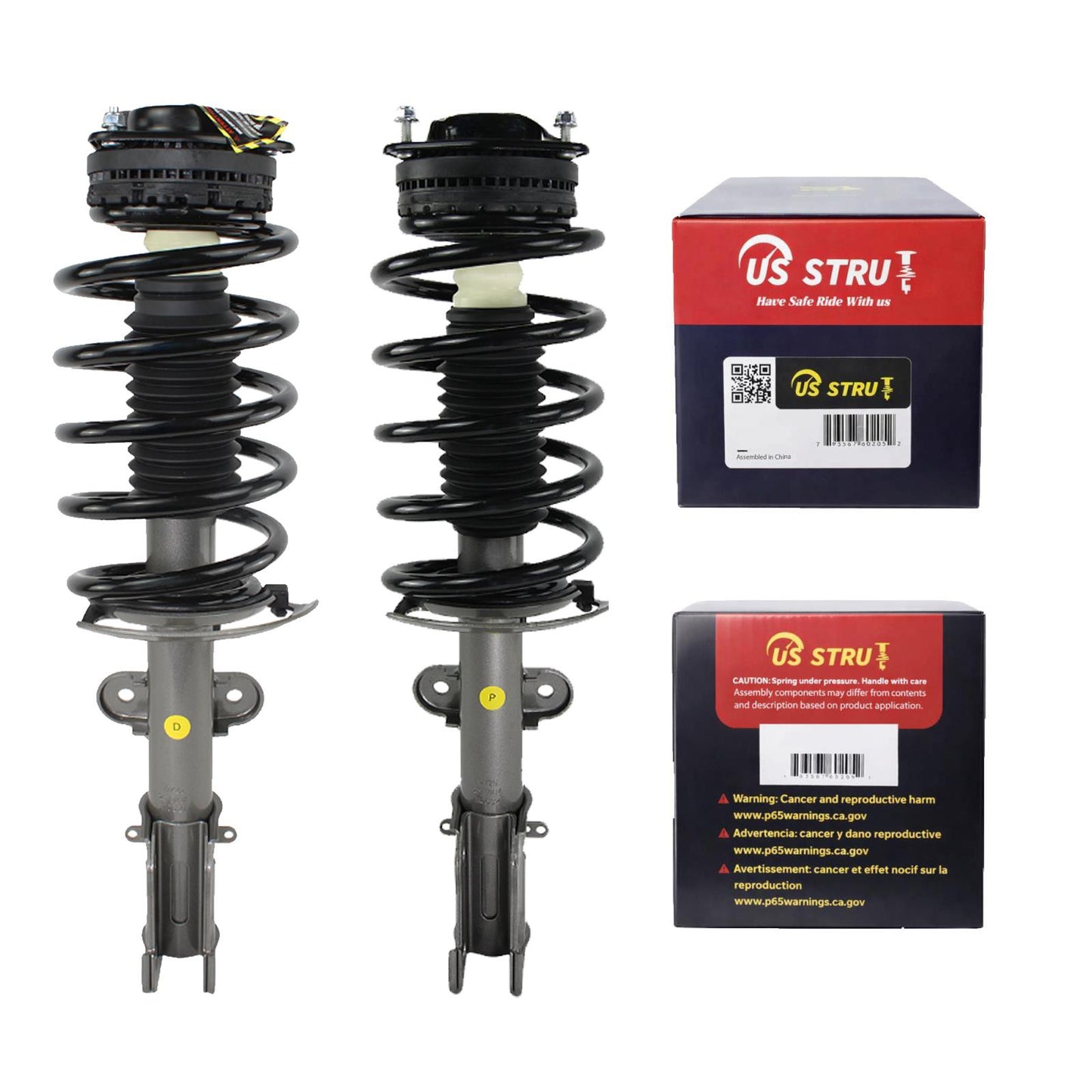 Front Complete Strut & Shock Assembly for 2011-2020 Dodge Grand Caravan