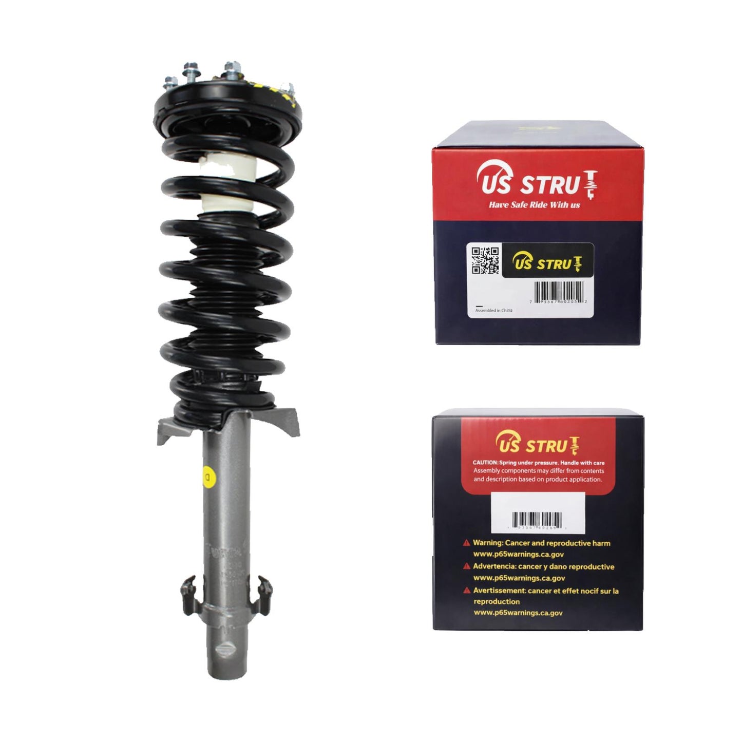 Front Passenger Complete Strut & Shock Assembly for 2008-2012 Honda Accord