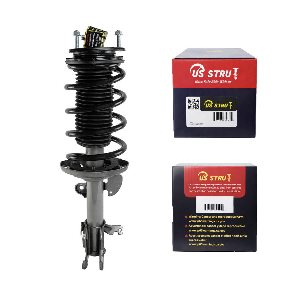Front Passenger Complete Strut & Shock Assembly for 2009-2015 Honda Pilot