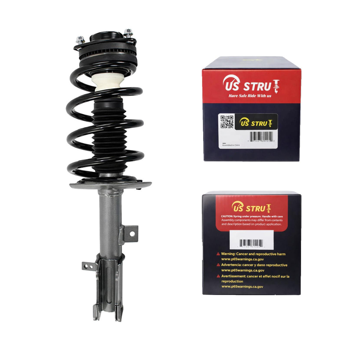 Front Driver Complete Strut & Shock Assembly for 2009-2019 Dodge Journey