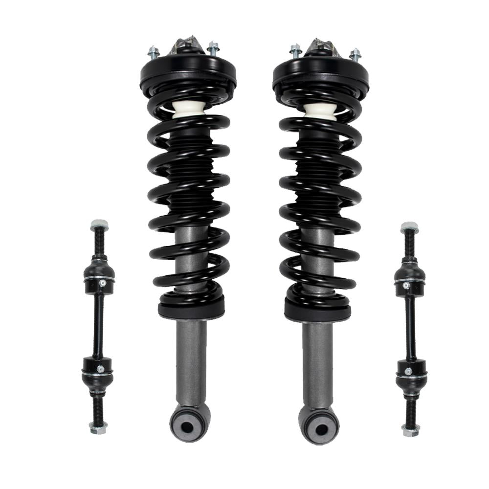 Front Pair Strut & Shock Assembly w/ Stabilizer for 2009-2013 Ford F-150