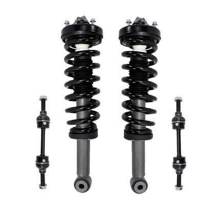 Front Pair Strut & Shock Assembly w/ Stabilizer for 2009-2013 Ford F-150