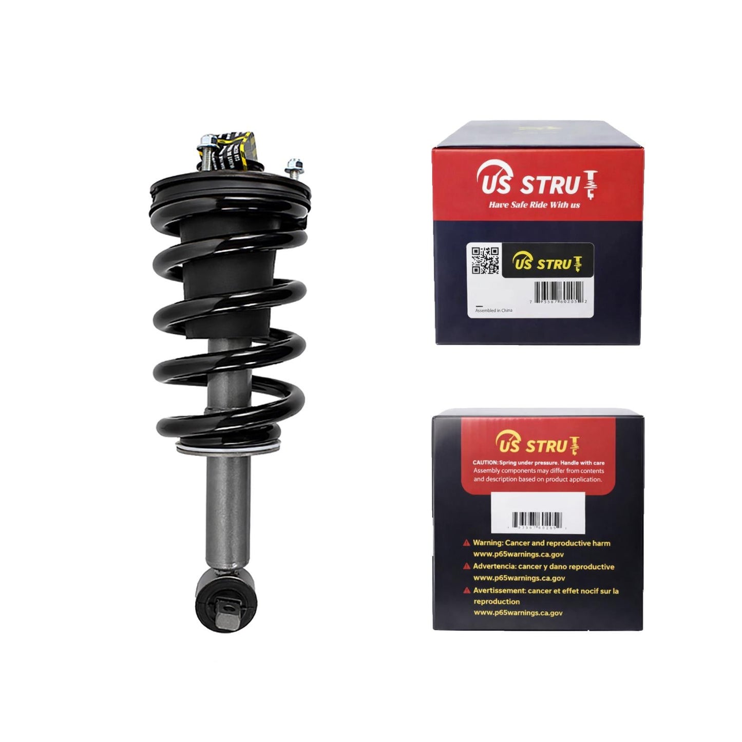 Front Complete Strut & Shock Assembly for 2014-2018 GMC Sierra 1500