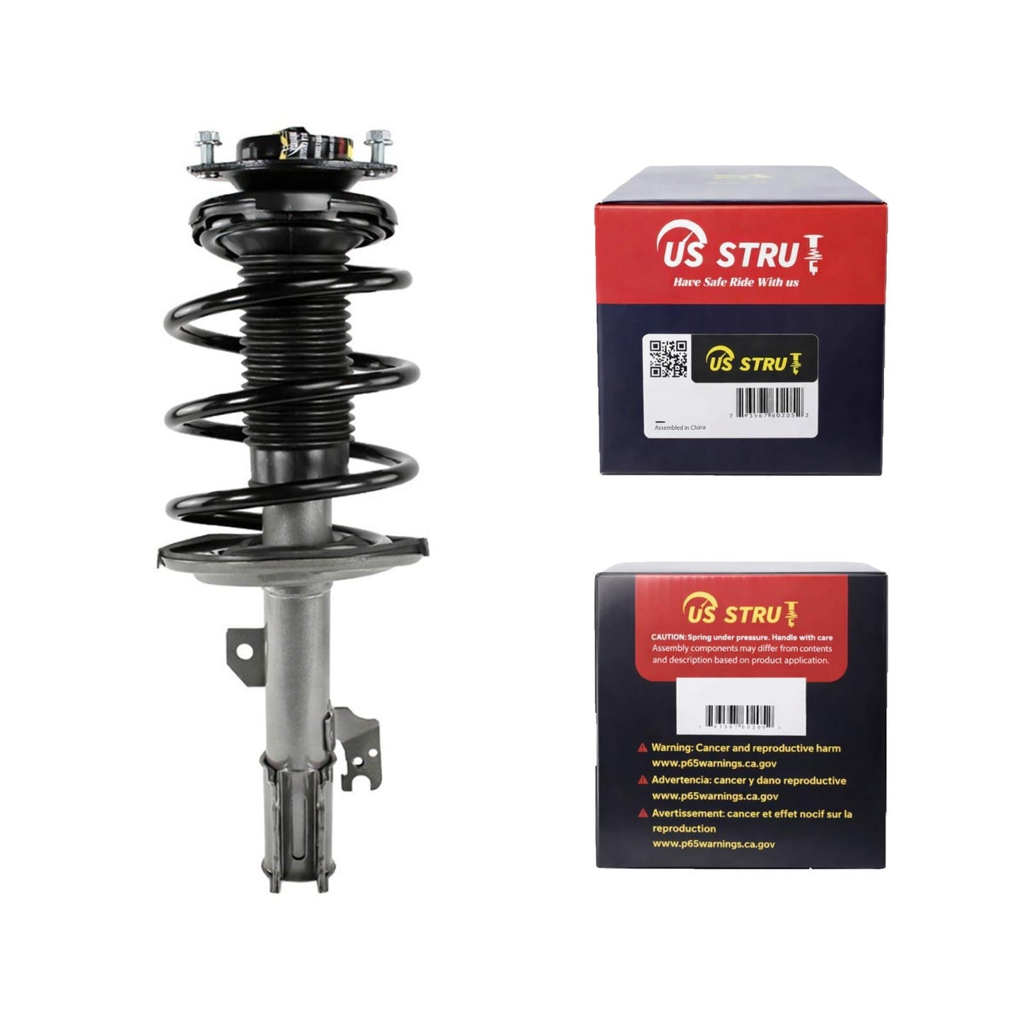 Front Passenger Complete Strut & Shock Assembly for 2007-2011 Toyota Camry