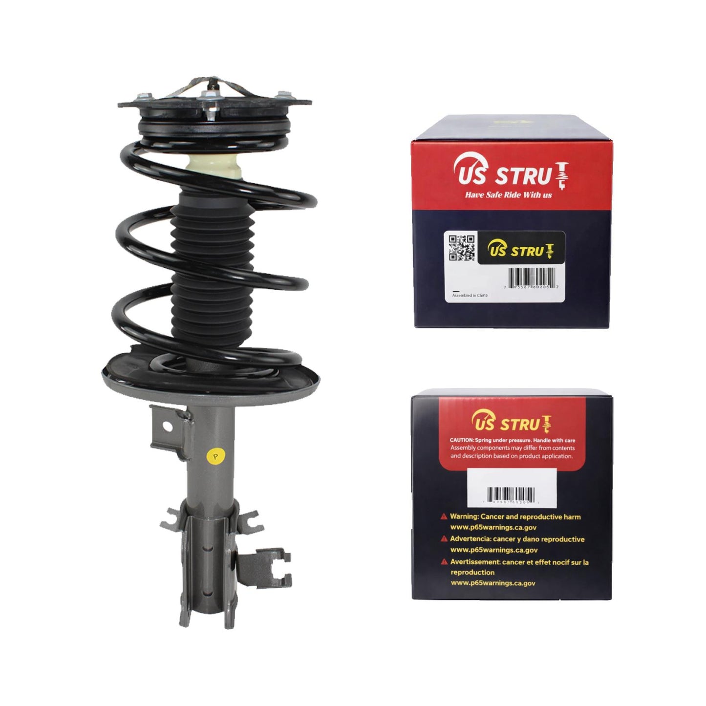 Front Passenger Complete Strut & Shock Assembly for 2007-2013 Nissan Altima