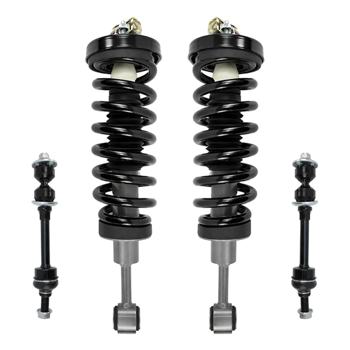 Front Pair Strut & Shock Assembly w/ Stabilizer for 2004-2008 Ford F-150