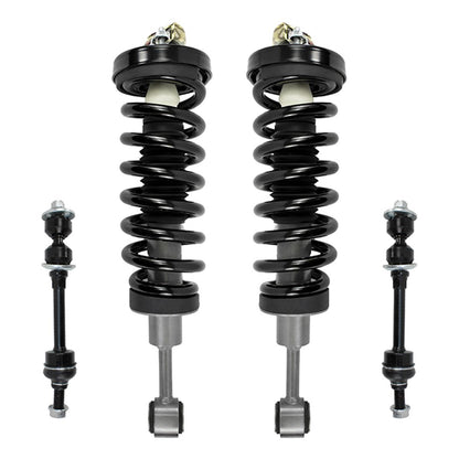 Front Pair Strut & Shock Assembly w/ Stabilizer for 2004-2008 Ford F-150