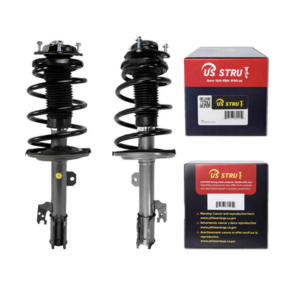 Front Pair Complete Strut & Shock Assembly for 2011-2014 Toyota Sienna