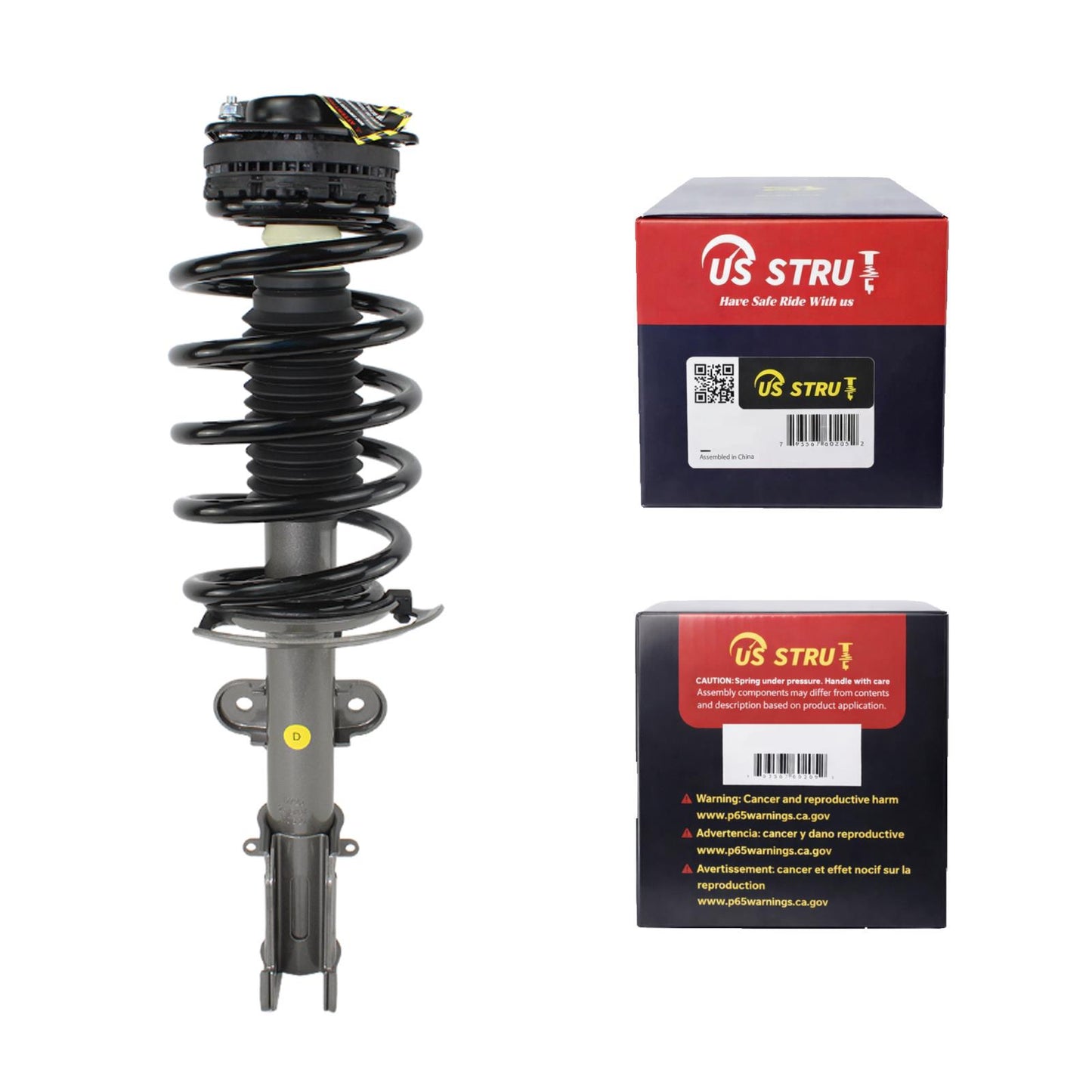 Rear Complete Strut & Shock Assembly for 2011-2016 Chrysler Town & Country
