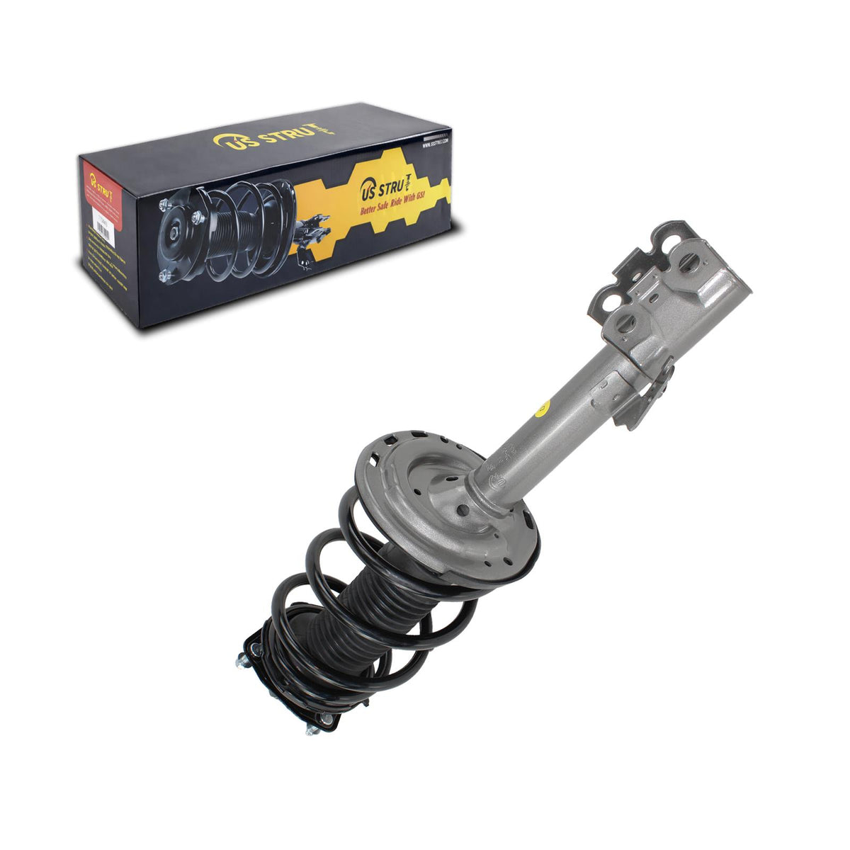 Front Driver Complete Strut & Shock Assembly for 2011-2014 Toyota Sienna AWD