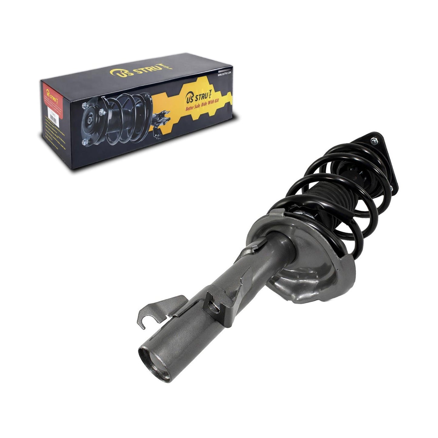 Front Passenger Complete Strut & Shock Assembly for 2004-2013 Mazda 3