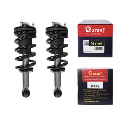 Front Pair Complete Strut & Shock Assembly for 2007-2014 GMC Yukon XL 1500